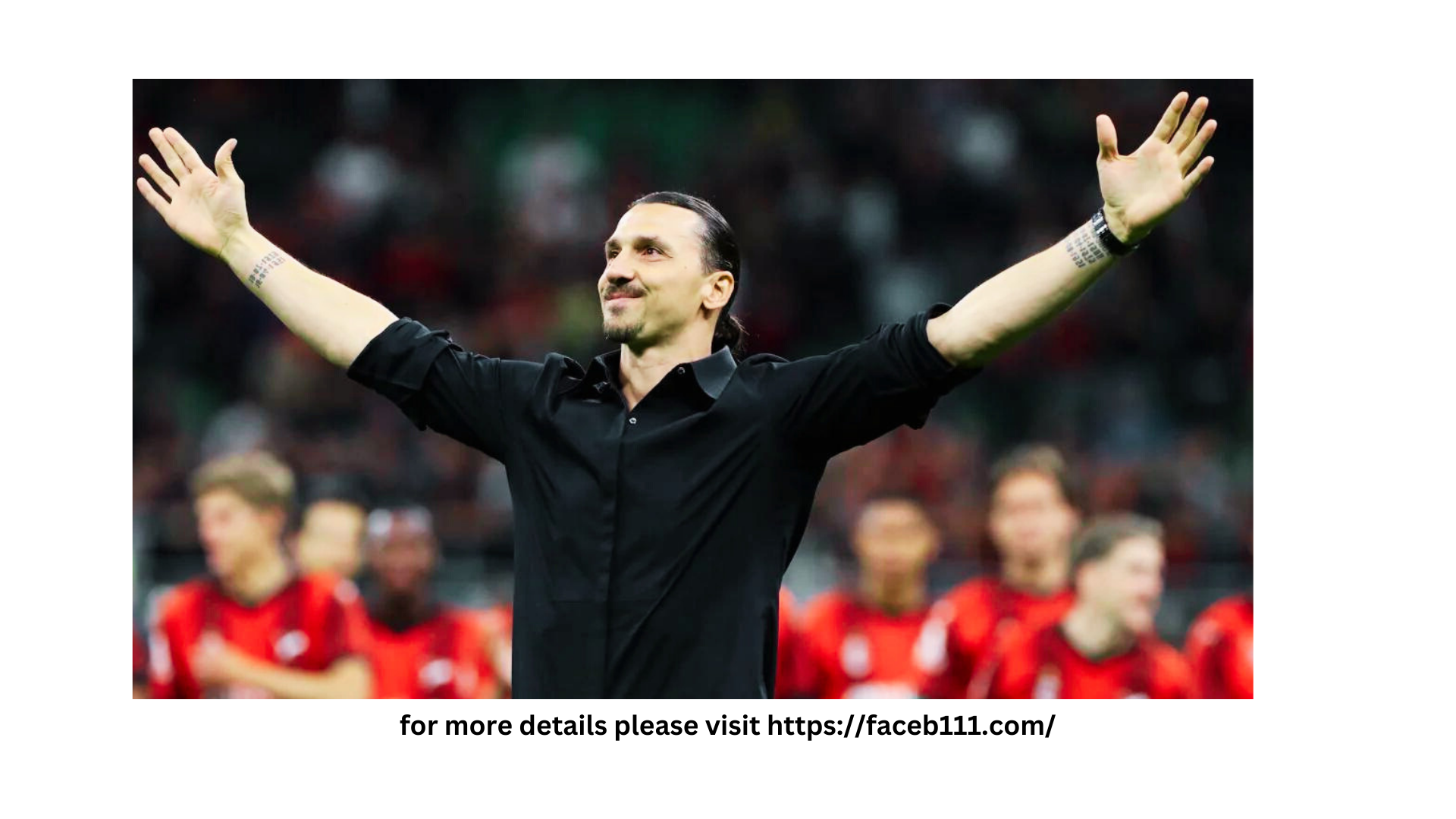 ZLATAN IBRAHIMOVIC, A SWEDISH FOOTBALL LEGEND, DECLARES HIS RETIREMENT AT AGE 41, SAYING IT IS "TIME TO SAY GOODBYE."